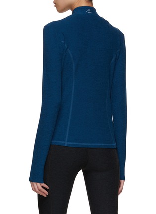 Back View - Click To Enlarge - BEYOND YOGA - Spacedye On The Go Mock Neck Jacket