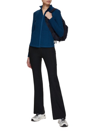 Figure View - Click To Enlarge - BEYOND YOGA - Spacedye On The Go Mock Neck Jacket