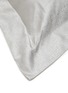 Detail View - Click To Enlarge - FRETTE - Luxury Glowing Weave Pillow Sham — Cliff Grey