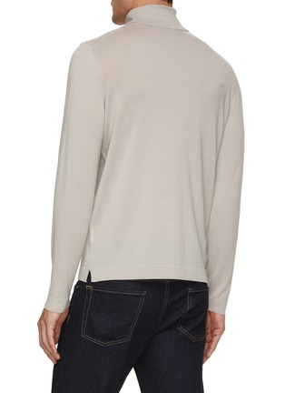 Back View - Click To Enlarge - EQUIL - Turtleneck Wool Sweater