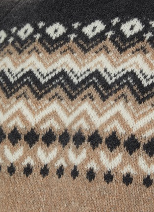  - EQUIL - Intarsia Knit Sweater
