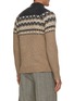 Back View - Click To Enlarge - EQUIL - Intarsia Knit Sweater