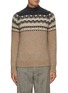 Main View - Click To Enlarge - EQUIL - Intarsia Knit Sweater