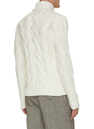 Back View - Click To Enlarge - EQUIL - Cable Knit Sweater