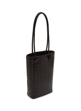 Detail View - Click To Enlarge - BOTTEGA VENETA - Mini Intrecciato Leather Tote Bag