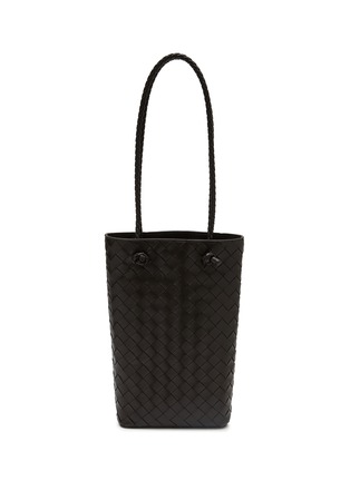 Main View - Click To Enlarge - BOTTEGA VENETA - Mini Intrecciato Leather Tote Bag