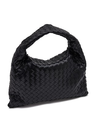Detail View - Click To Enlarge - BOTTEGA VENETA - Small Hop Intrecciato 15 Leather Hobo Bag