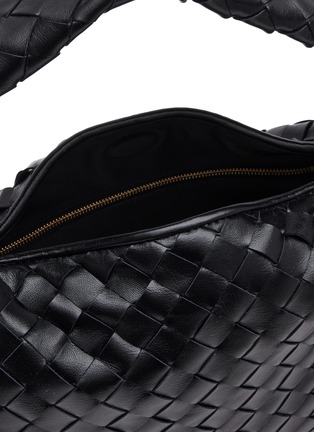 Detail View - Click To Enlarge - BOTTEGA VENETA - Small Hop Intrecciato 15 Leather Hobo Bag