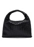 Main View - Click To Enlarge - BOTTEGA VENETA - Small Hop Intrecciato 15 Leather Hobo Bag