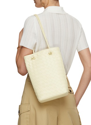 Mini intrecciato leather shoulder bag - Bottega Veneta - Women