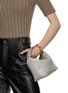 Figure View - Click To Enlarge - BOTTEGA VENETA - Mini Wallace Intrecciato 15 Leather Bag