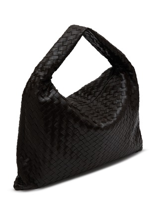 Detail View - Click To Enlarge - BOTTEGA VENETA - Large Hop Hobo Intreciciato Leather Bag