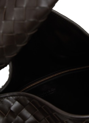 Detail View - Click To Enlarge - BOTTEGA VENETA - Large Hop Hobo Intreciciato Leather Bag