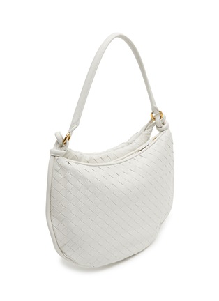 Detail View - Click To Enlarge - BOTTEGA VENETA - Medium Gemelli Intrecciato Leather Shoulder Bag