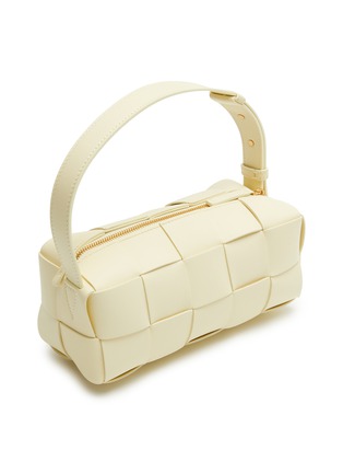 Detail View - Click To Enlarge - BOTTEGA VENETA - Small Brick Cassette Intrecciato Leather Shoulder Bag