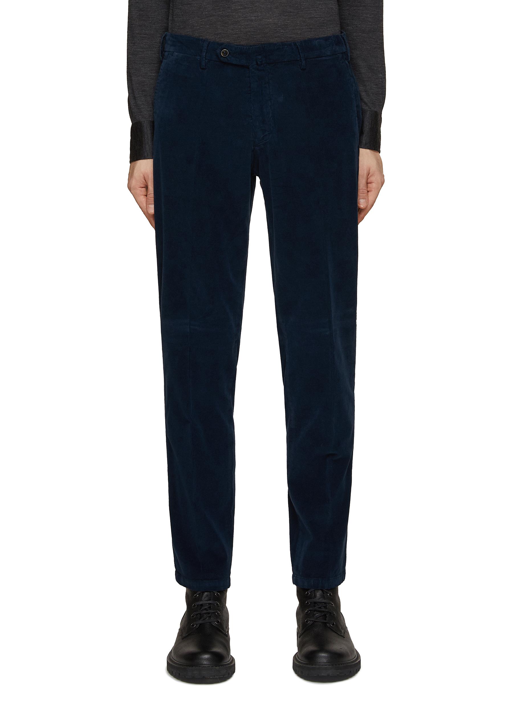 Buy Flat-Front Corduroy Pants Online at Best Prices in India - JioMart.