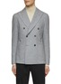 Main View - Click To Enlarge - EQUIL - Wool Blend Peak Lapel Double Breasted Blazer