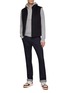 Figure View - Click To Enlarge - EQUIL - Zip Up Cashmere Knit Vest