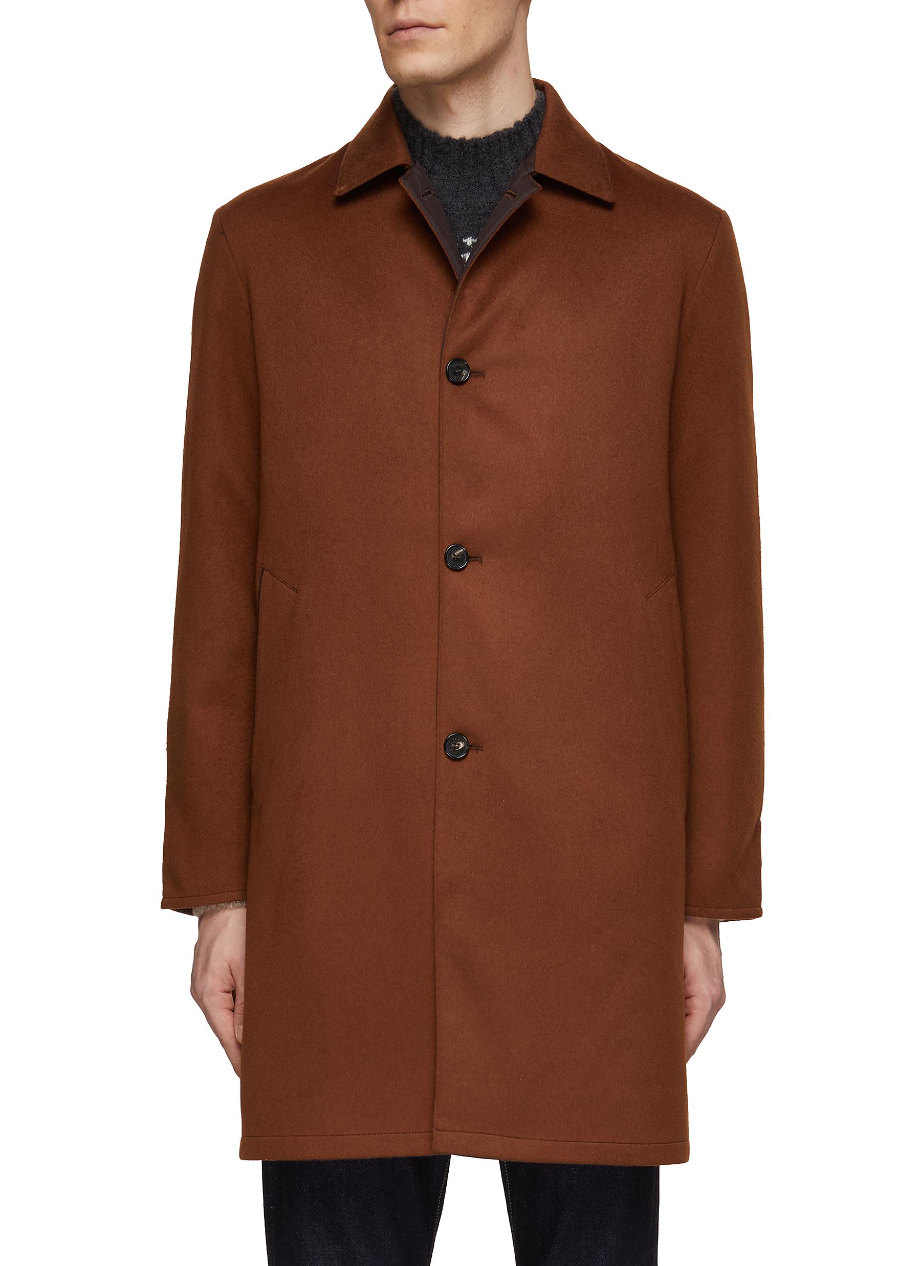 Reversible Cashmere Overcoat
