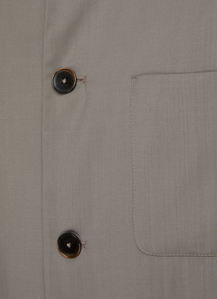  - BARENA - Patch Pocket Wool Overshirt