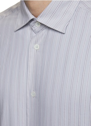  - BARENA - Surian Striped Cotton Shirt