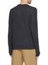 Back View - Click To Enlarge - BARENA - Ato Linen Cotton Rib Knit Sweater