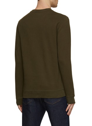 Back View - Click To Enlarge - SUNSPEL - Loopback Cotton Sweatshirt