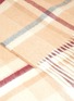Detail View - Click To Enlarge - JOHNSTONS OF ELGIN - Flannel Check Cashmere Scarf