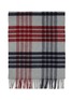 JOHNSTONS OF ELGIN - Chequered Wool Scarf