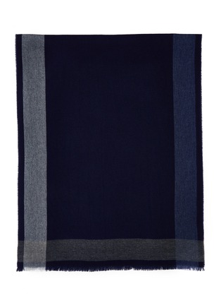 Detail View - Click To Enlarge - JOHNSTONS OF ELGIN - Boarder Cashmere Scarf