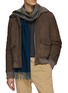 Figure View - Click To Enlarge - JOHNSTONS OF ELGIN - Reversible Cashmere Wool Scarf