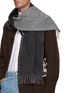 Figure View - Click To Enlarge - JOHNSTONS OF ELGIN - Contrast Reversible Cashmere Scarf