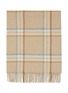 Detail View - Click To Enlarge - JOHNSTONS OF ELGIN - Chequered Houndstooth Wool Scarf
