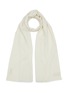 Main View - Click To Enlarge - JOHNSTONS OF ELGIN - Ribbon Wool Scarf