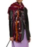Figure View - Click To Enlarge - CASHÀ - Hand-Painted Wool Knit Stole