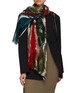 Figure View - Click To Enlarge - CASHÀ - Hand-Painted Wool Knit Stole