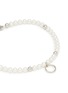 Detail View - Click To Enlarge - JUSTINE CLENQUET - Leeloo Palladium Plated Brass Crystal Pearl Necklace