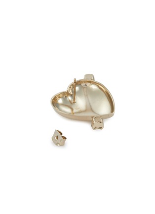 Juno 24K Gold Brass Crystal Earrings