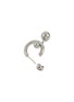 Detail View - Click To Enlarge - JUSTINE CLENQUET - Blair Palladium Plated Earrings