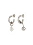 Main View - Click To Enlarge - JUSTINE CLENQUET - Blair Palladium Plated Earrings
