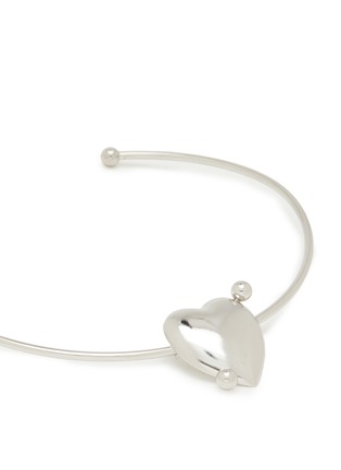 Detail View - Click To Enlarge - JUSTINE CLENQUET - Peaches Palladium Plated Choker