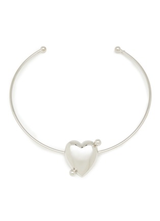 Main View - Click To Enlarge - JUSTINE CLENQUET - Peaches Palladium Plated Choker