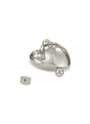 Detail View - Click To Enlarge - JUSTINE CLENQUET - Sasha Palladium Plated Brass Earrings