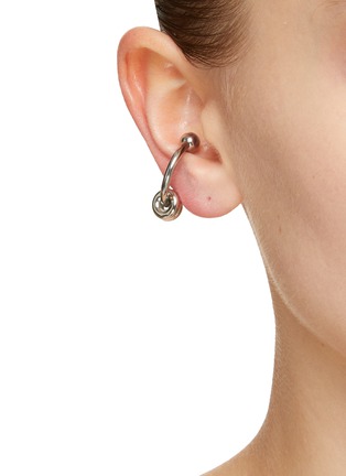 Figure View - Click To Enlarge - JUSTINE CLENQUET - Bless Palladium Plated Brass Ear Cuff