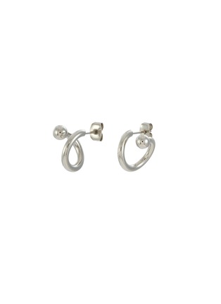 Main View - Click To Enlarge - JUSTINE CLENQUET - Mel Palladium Plated Earrings