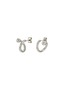 Main View - Click To Enlarge - JUSTINE CLENQUET - Mel Palladium Plated Earrings