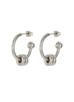Main View - Click To Enlarge - JUSTINE CLENQUET - Alan Palladium Plated Brass Earrings