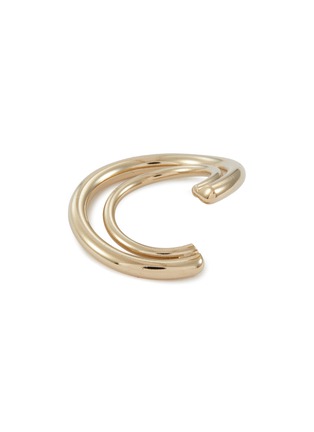 Detail View - Click To Enlarge - JUSTINE CLENQUET - Sunny 24K Gold Plated Brass Ear Cuff