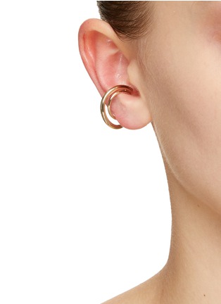 Figure View - Click To Enlarge - JUSTINE CLENQUET - Sunny 24K Gold Plated Brass Ear Cuff