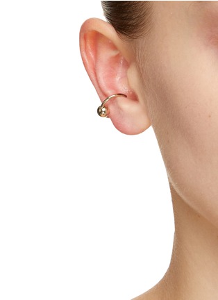 Figure View - Click To Enlarge - JUSTINE CLENQUET - Jaden 24K Gold Plated Brass Ear Cuff